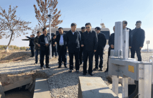 水利部蔣旭光副部長(zhǎng)調(diào)研利寧夏現(xiàn)代化生態(tài)灌區(qū)建設(shè)